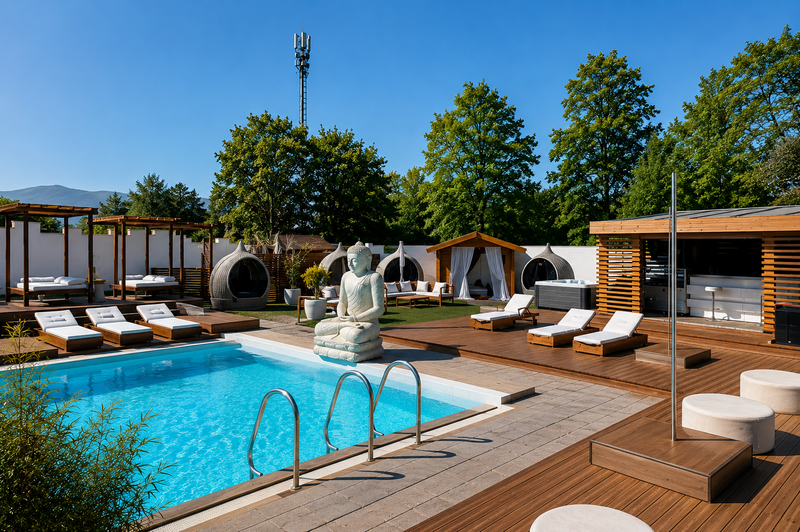 Vara de lux la Sauna Club Freubad Elvetia